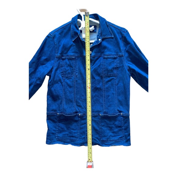 Lana Sport women’s Dark Wash Panelled 1990s Denim Jacket size : 8 - Picture 4 of 7